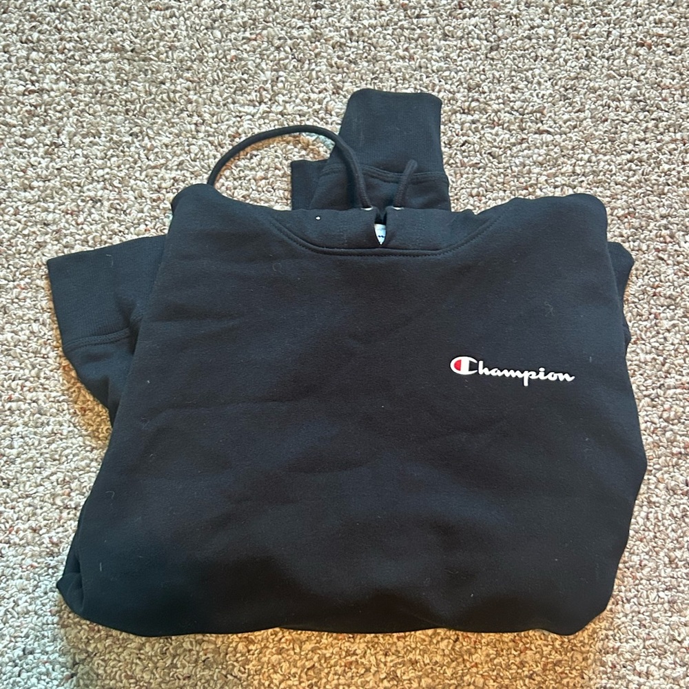 Champion Black Hoodie
